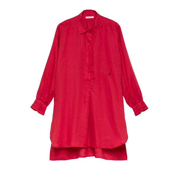 Doen Jora Linen Dress in Scarlet Size XS - Picture 3 of 11